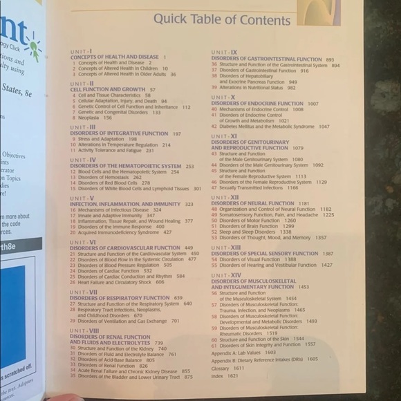 Pathophysiology Textbook - Picture 3 of 4